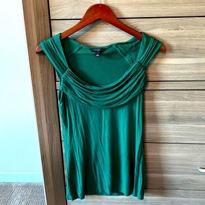 Emerald green Banana Republic dressy tank - size M